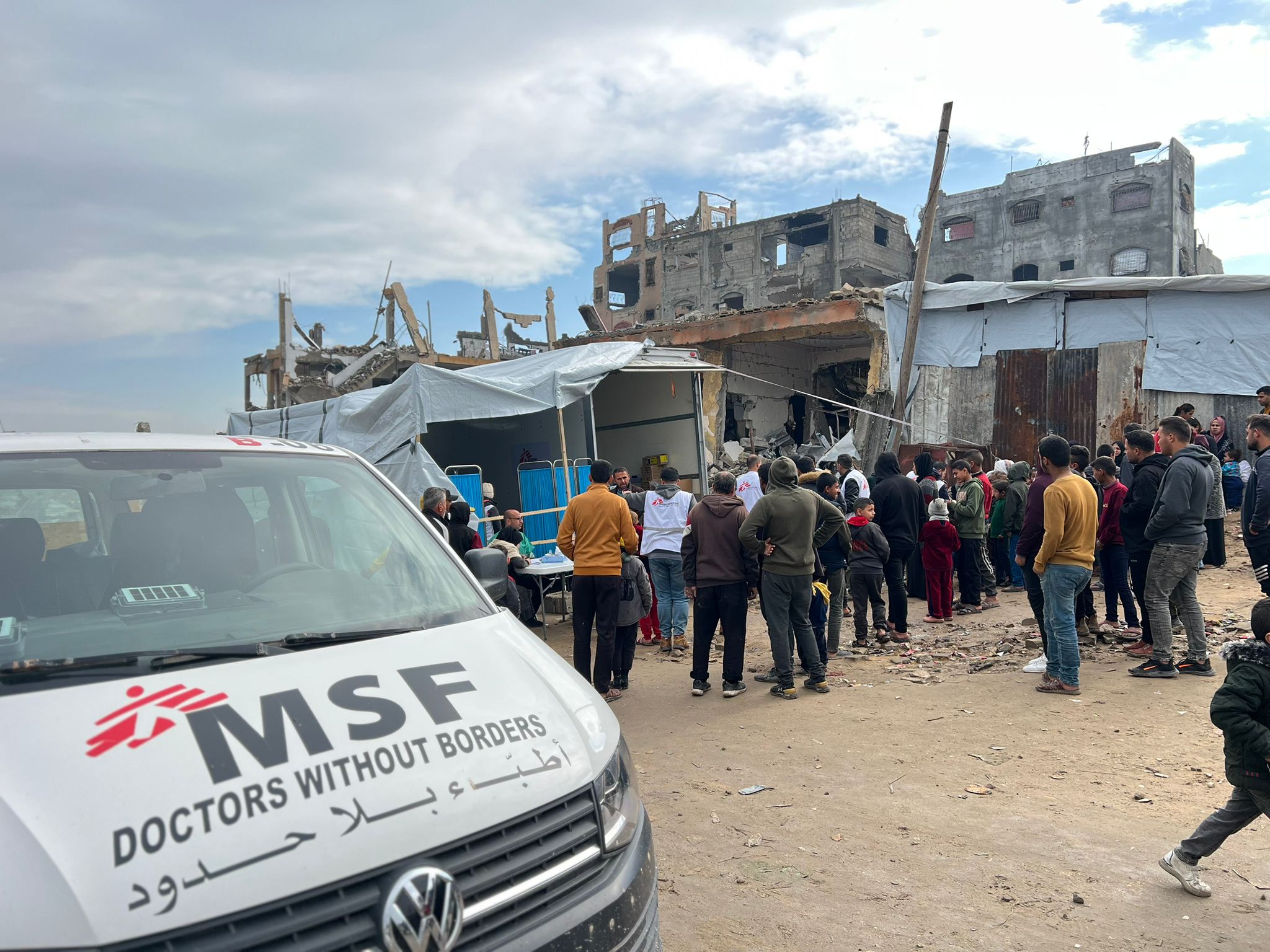 Doctors Without Borders, MSF, Blockade in Gaza